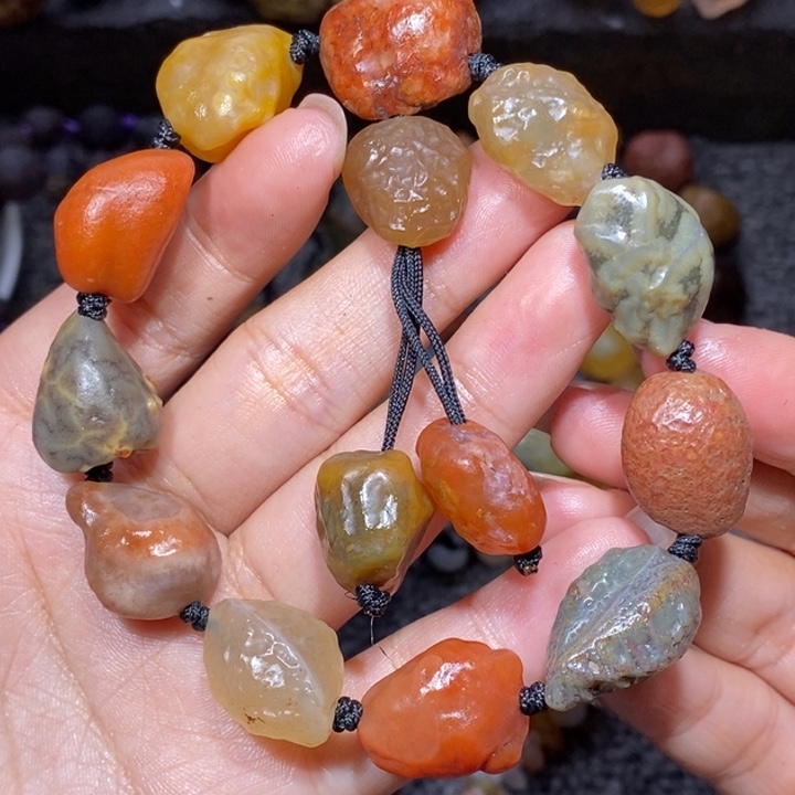 玛瑙/玉髓珠宝半成品未镶嵌