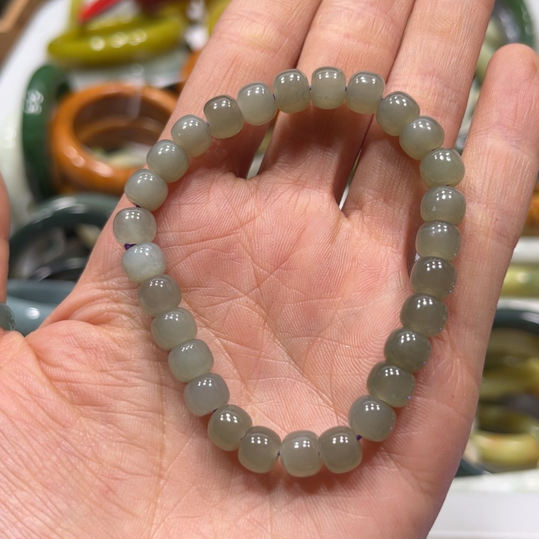 和田玉手链未镶嵌