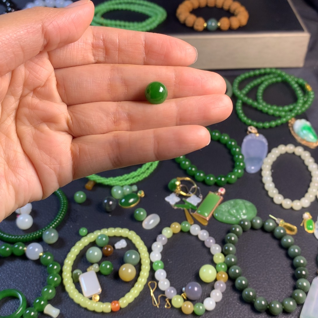 天***赐和田玉未镶嵌手链