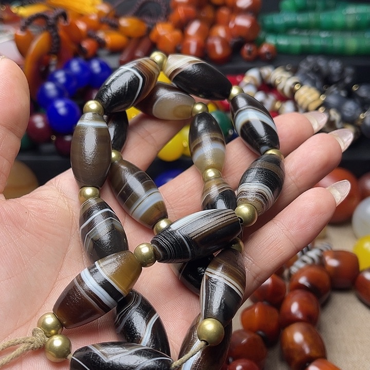 玛瑙/玉髓手链未镶嵌