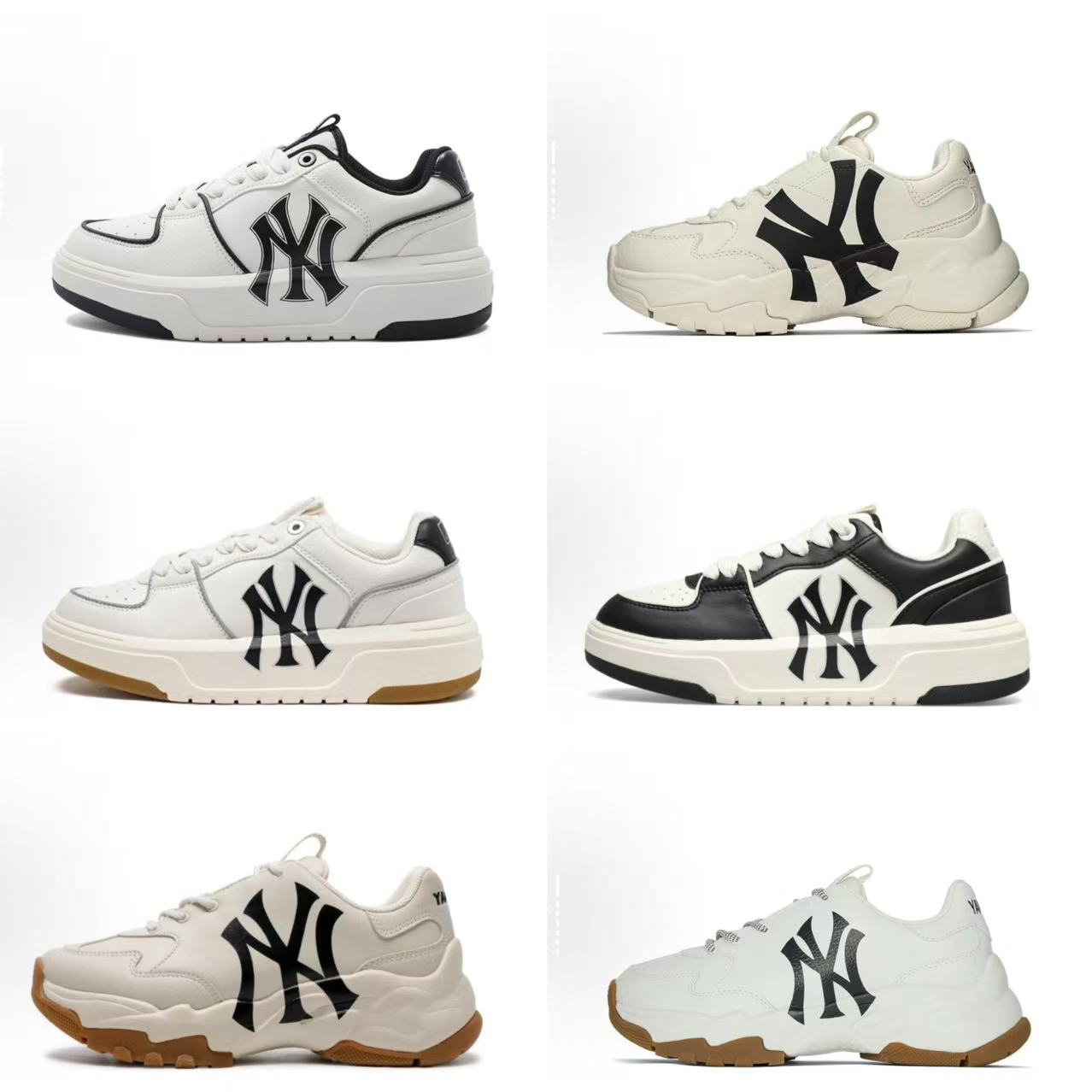 MLB 杂款 无原盒 复古老爹鞋学长鞋 集合链接 百搭 耐磨 男女同款