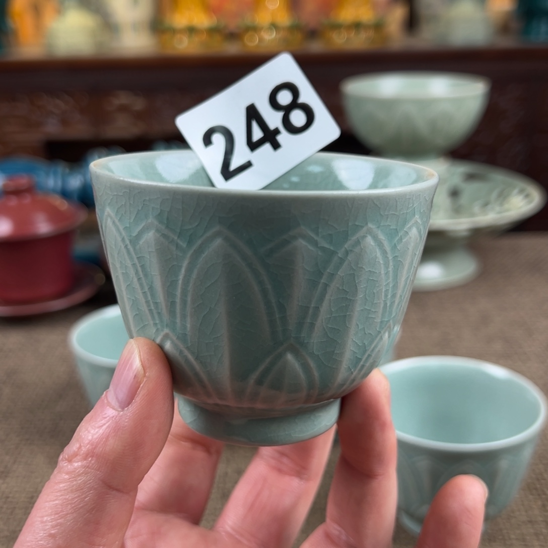 瓷片正能量陶瓷艺术品