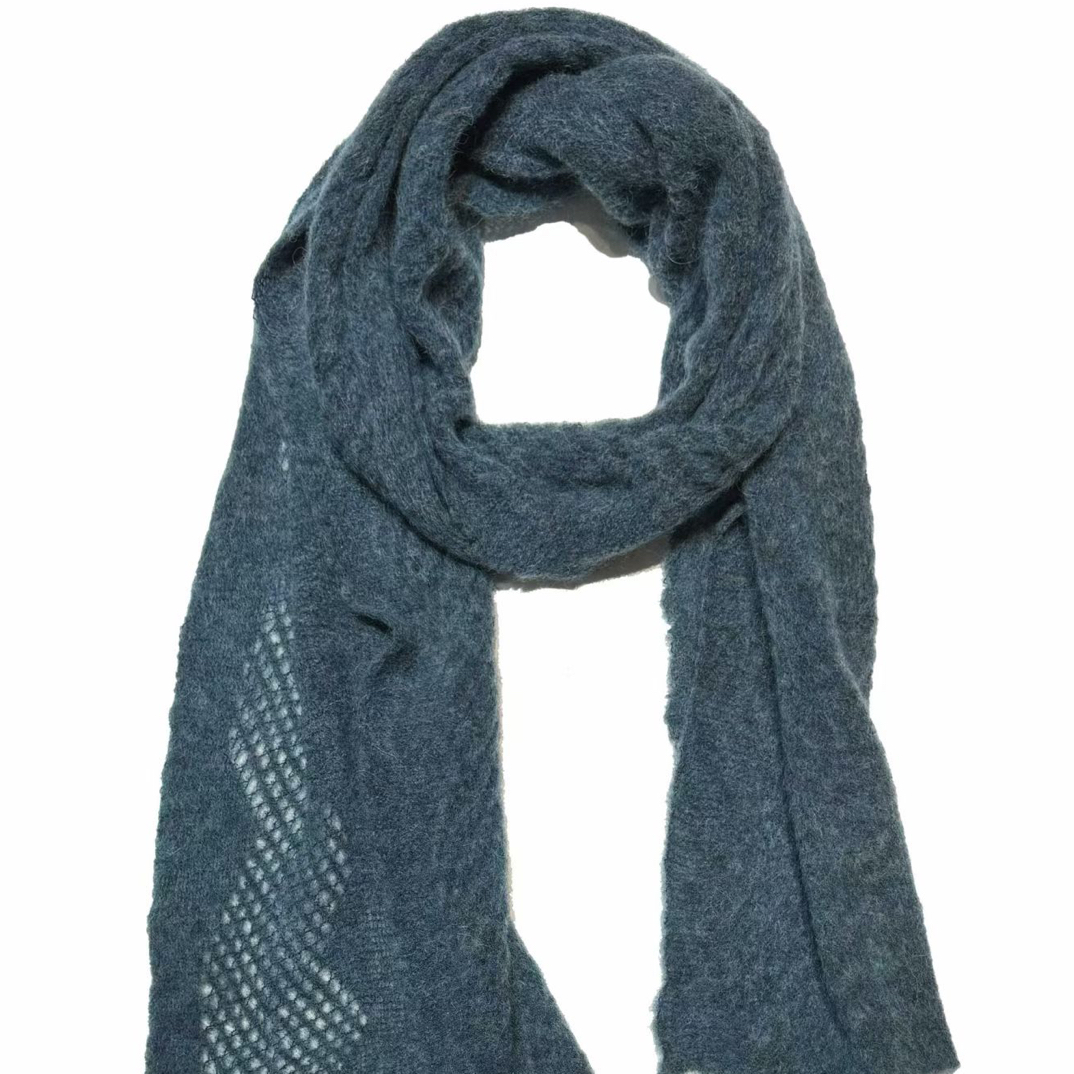 7阁小府～左岸迷香原创针织围巾7207