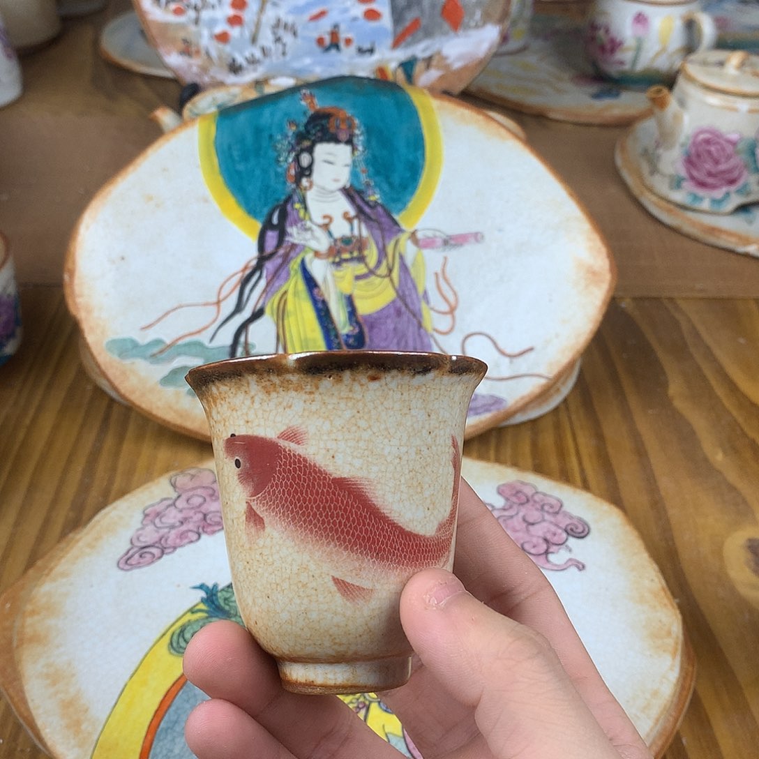 F***…杯景德镇陶瓷手作