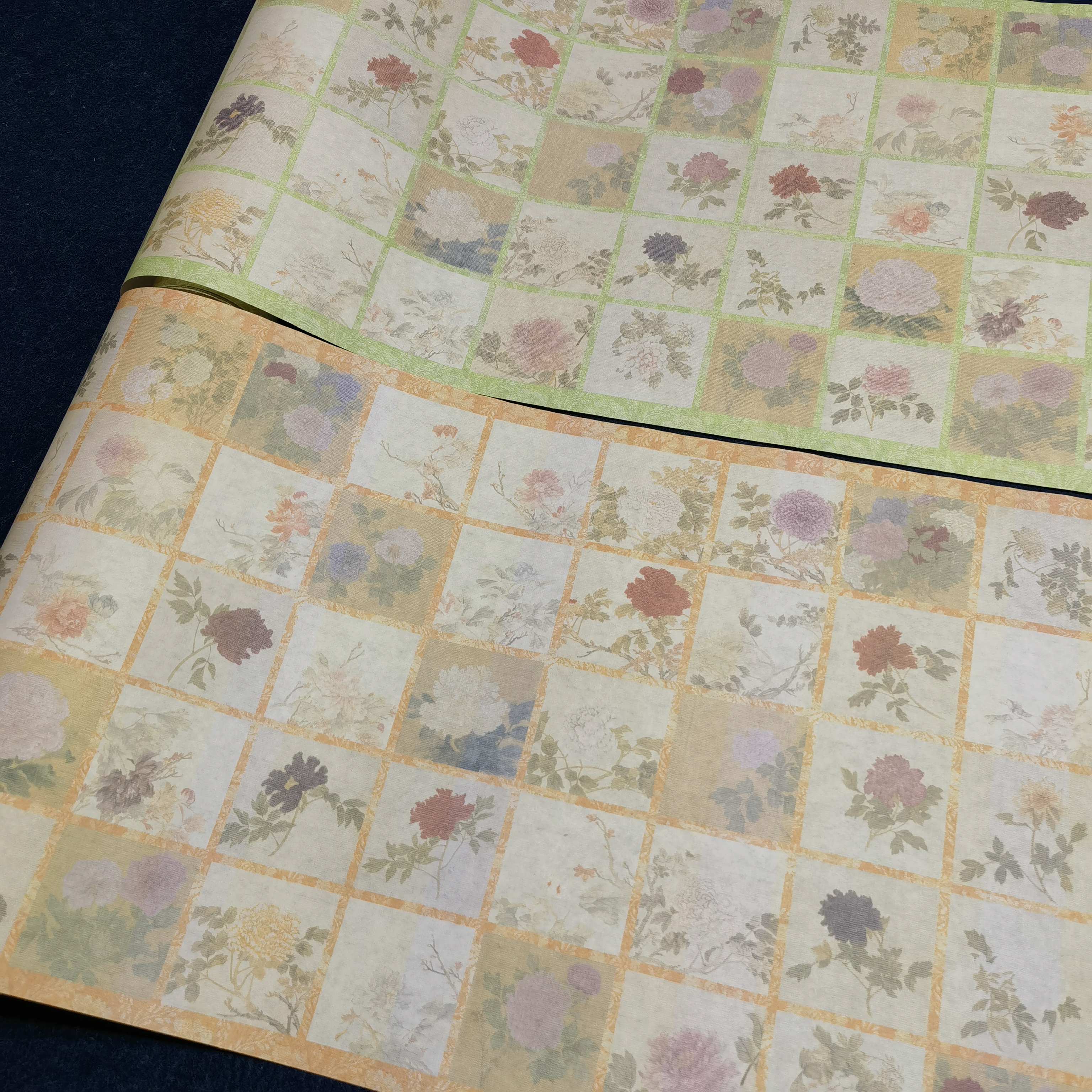 【生纸6CM中式牡丹长卷】大风堂加厚生纸毛笔书法作品纸