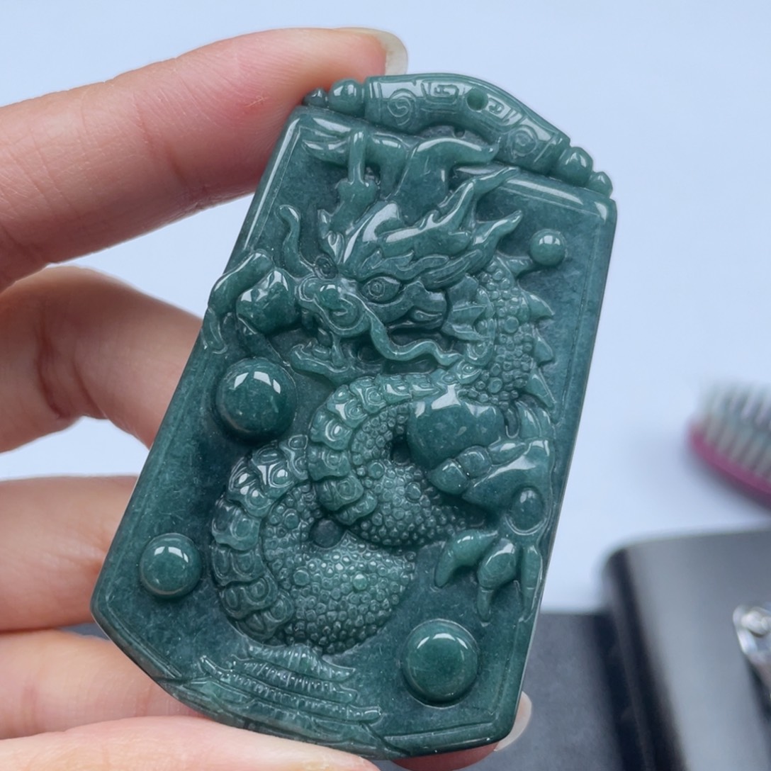 翡翠颈饰未镶嵌纯天然a货翡翠包邮