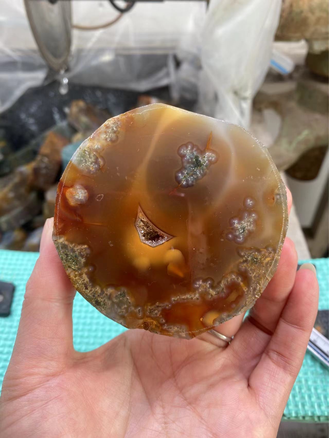 定制水草玛瑙手镯