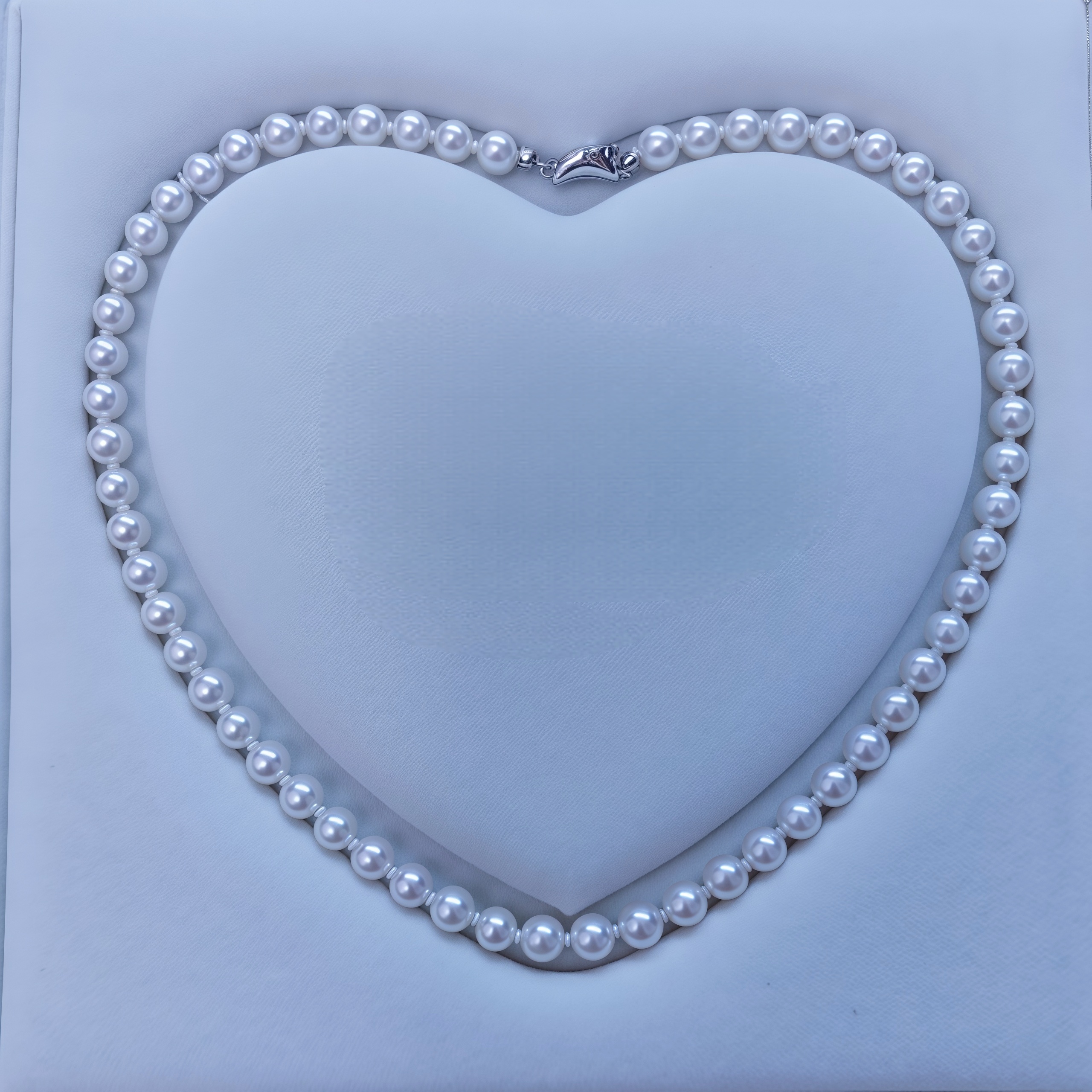 7-7.5mm淡水珍珠项链圆形微瑕小高货经典时尚百搭点位