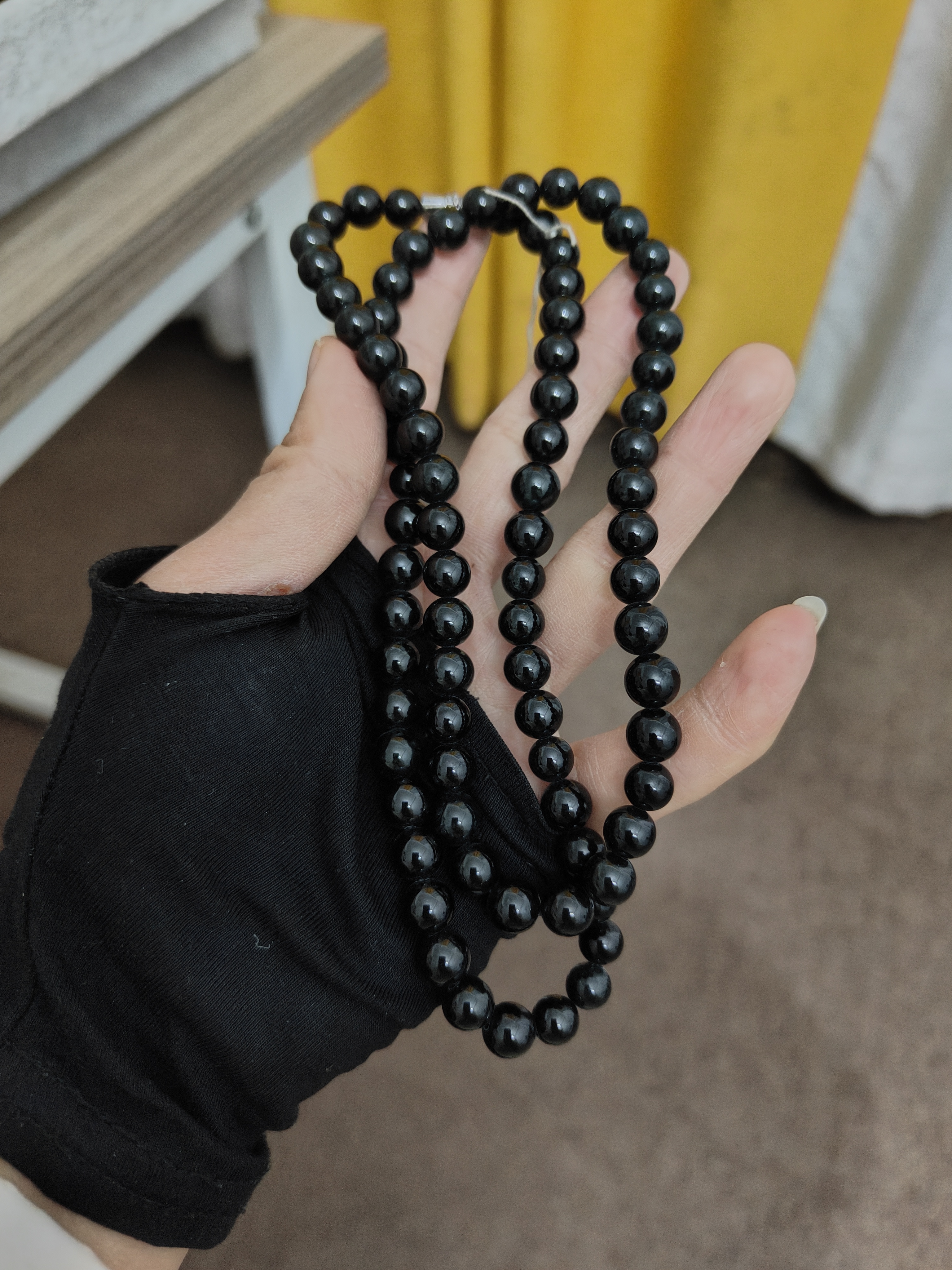 墨翠珠串挂件吊坠