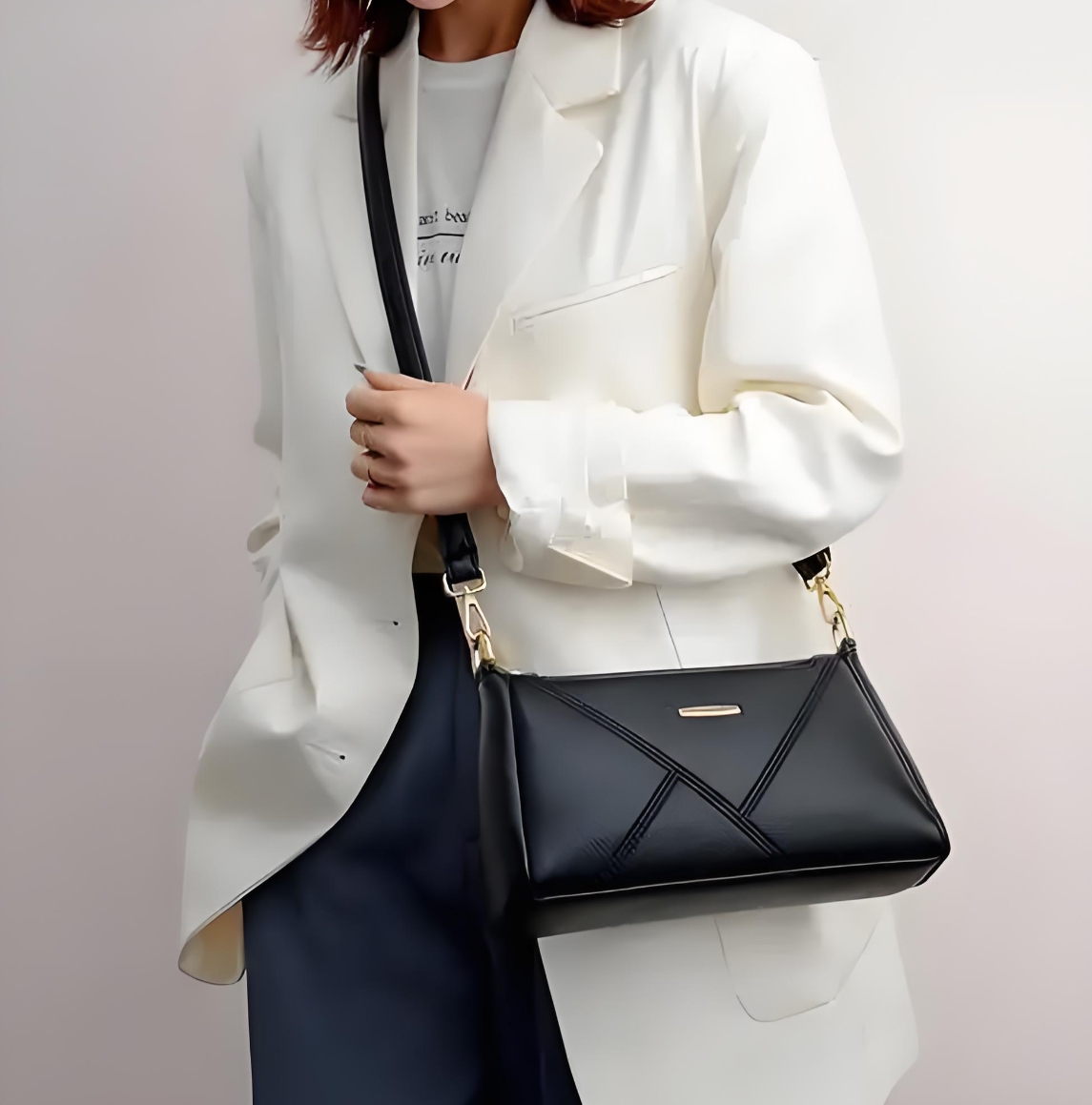 K丽臻选时尚百搭单肩女包