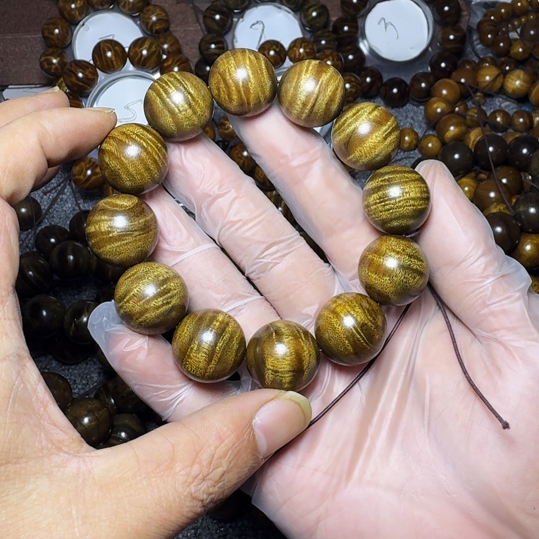 金丝楠手串/手链水波