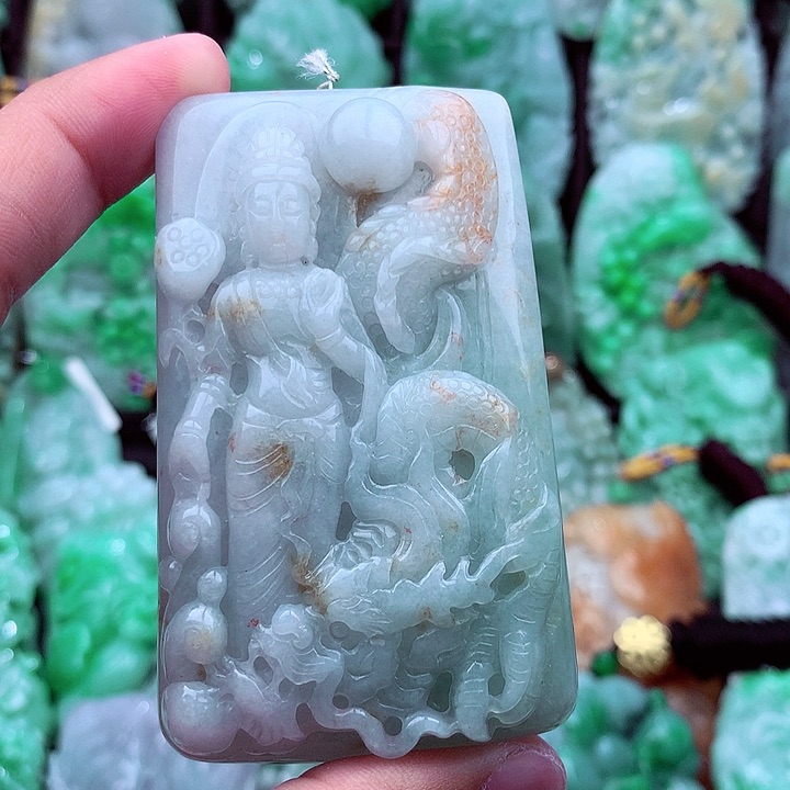 翡翠吊坠(不含链)未镶嵌