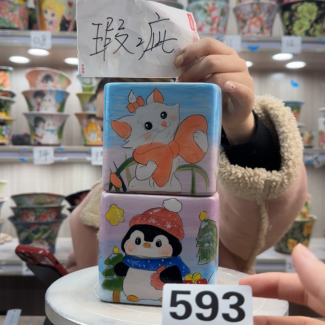 陶摆件瑕疵瑕疵593