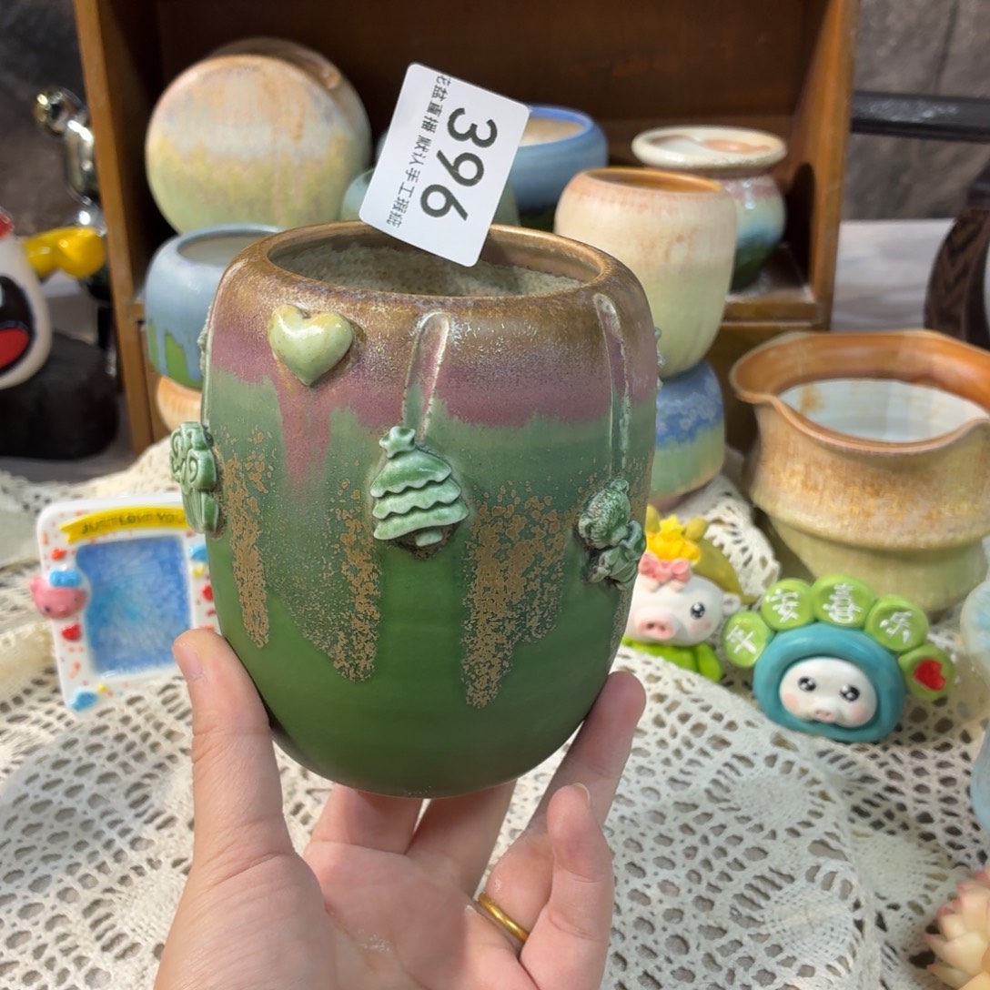 景德镇陶瓷花盆艺术