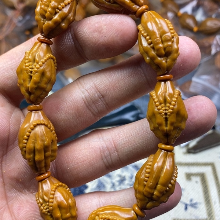手串/手链橄榄核橄榄核雕工艺手串