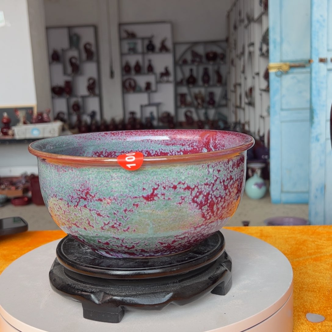 摆件郑家钧窑摆件微