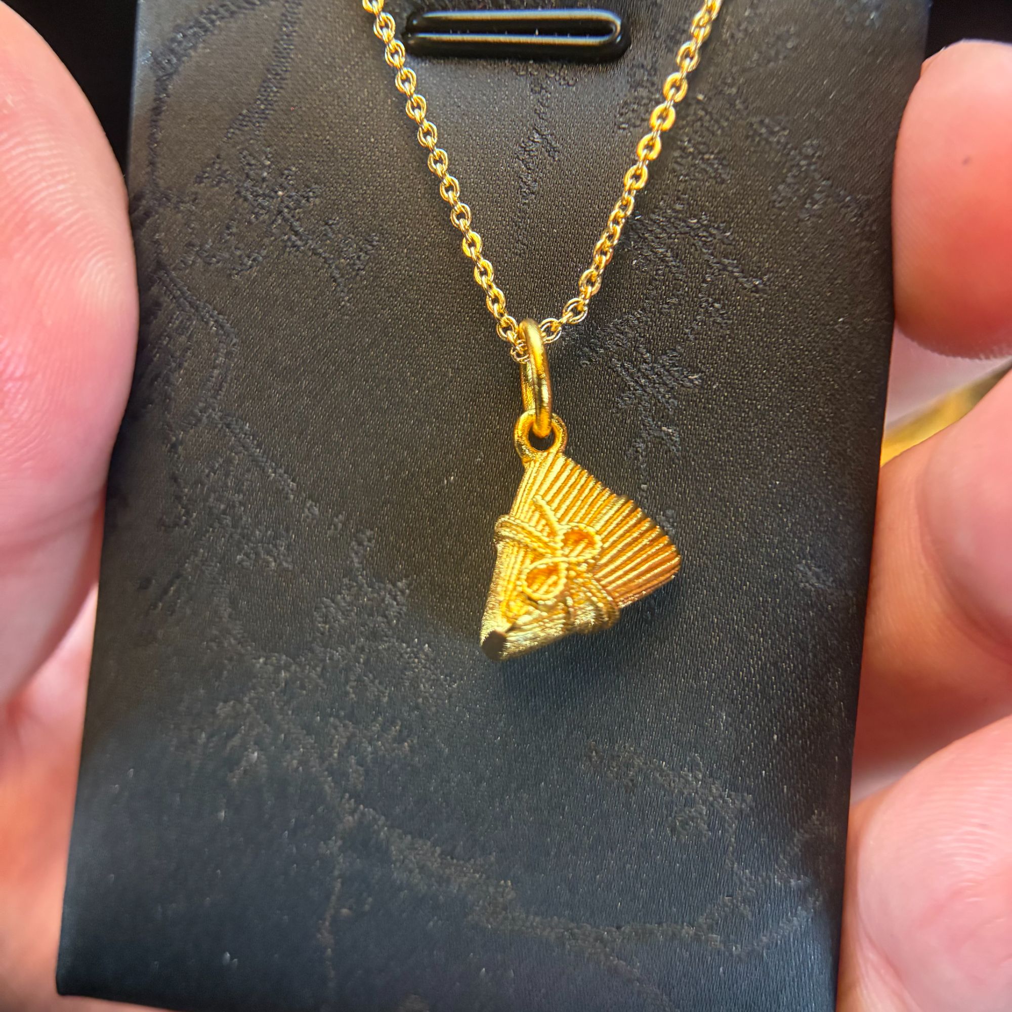 合金项链 古法粽子GS0051J