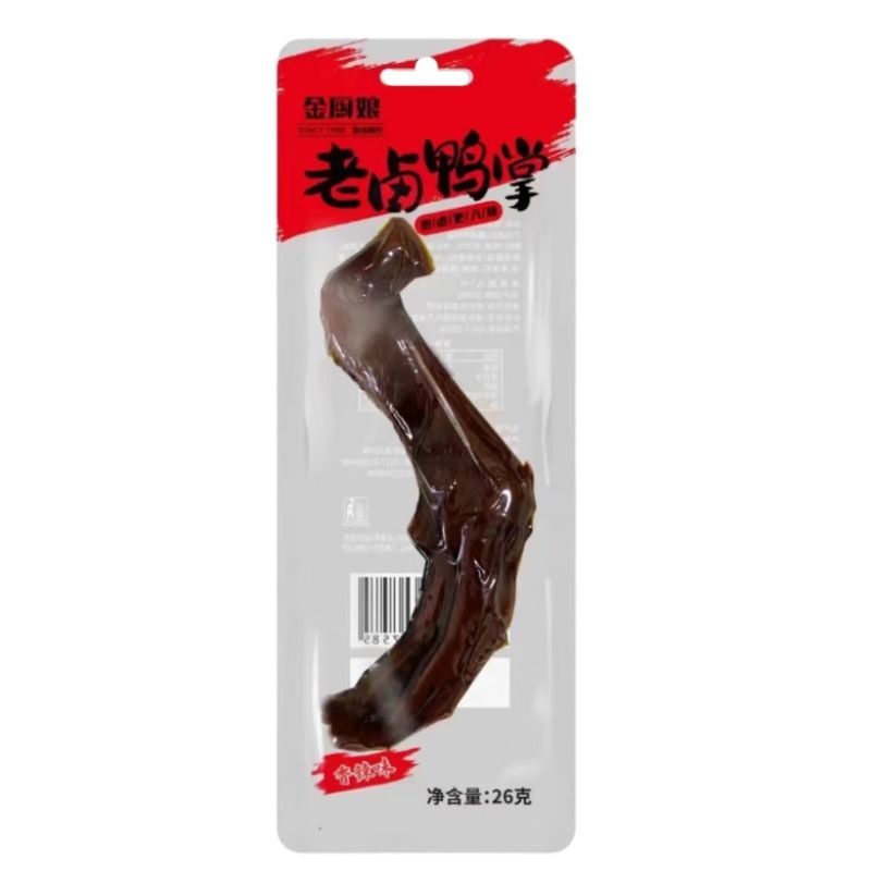 金厨娘 香辣味老卤鸭掌 26g/袋