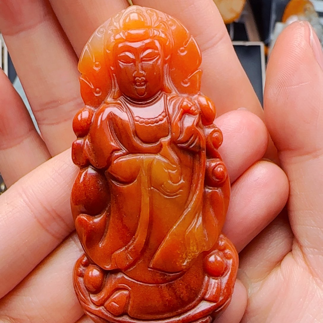 石英质玉（黄龙玉）1未镶嵌