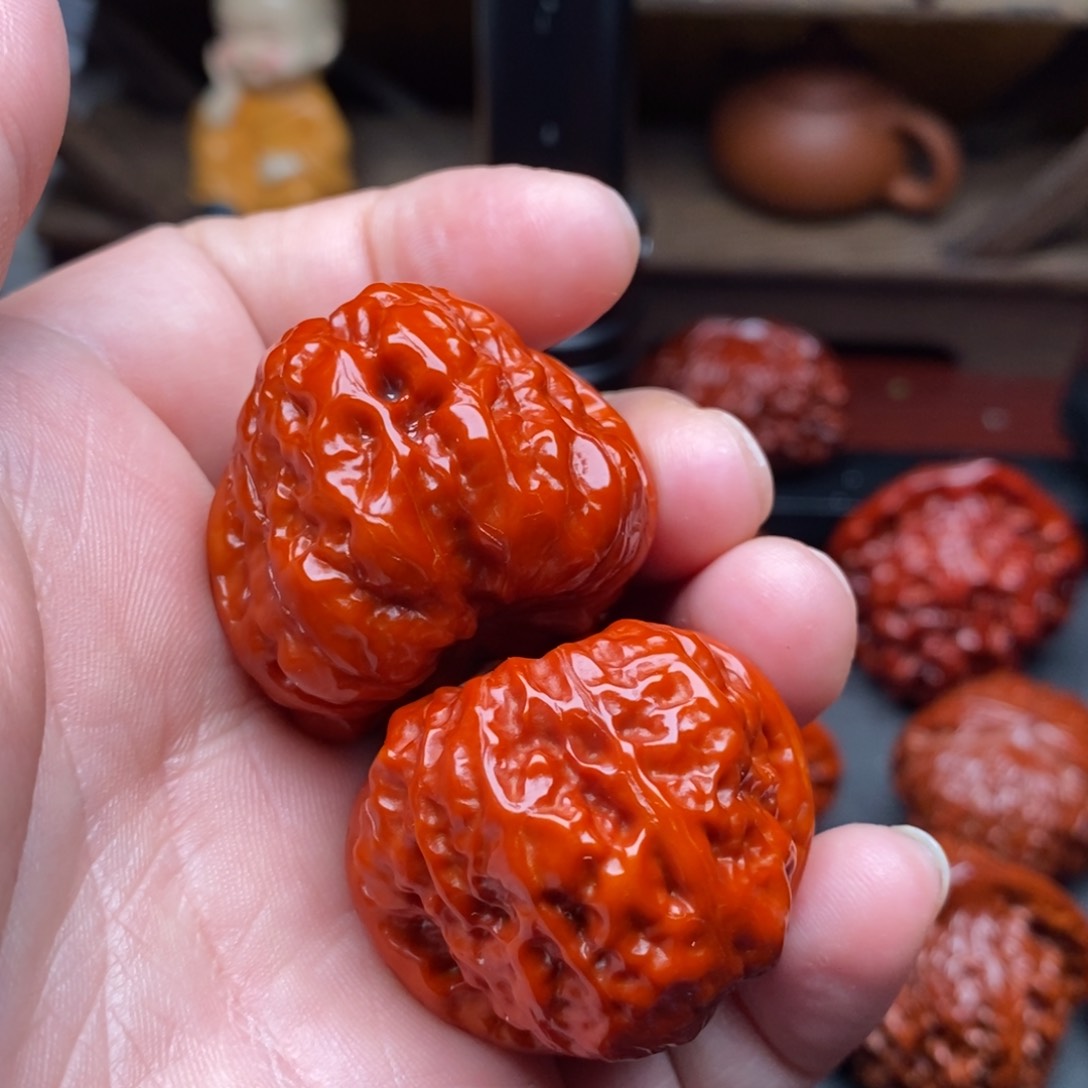 吊坠文玩核桃35蛤蟆头