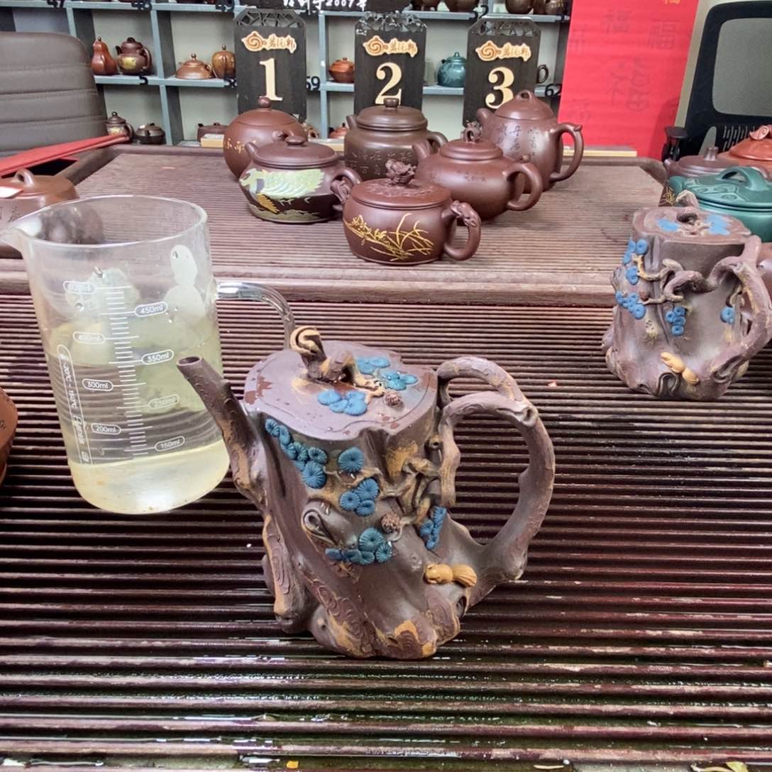 紫砂茶壶月**头白定7 处理价