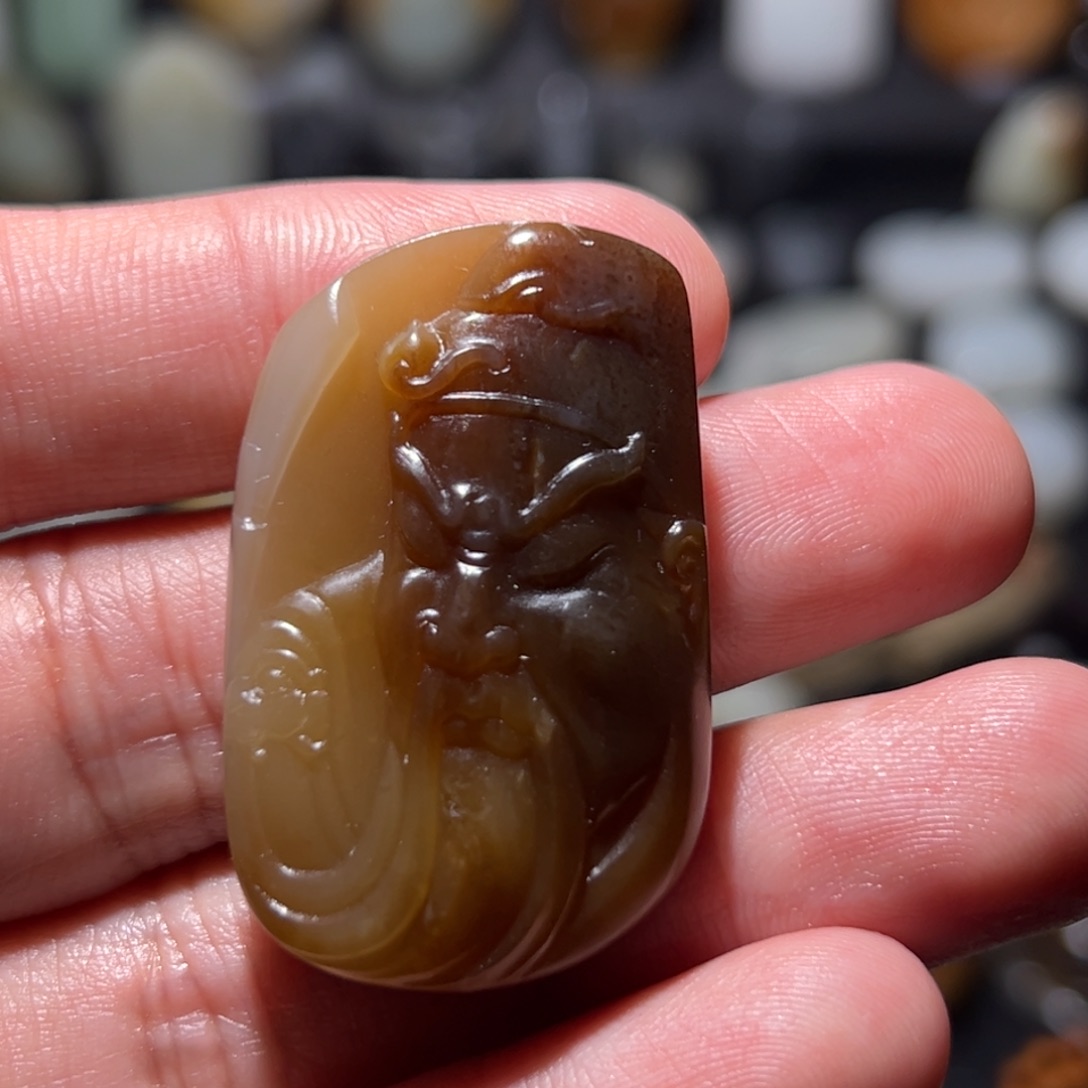 和田玉挂件未镶嵌