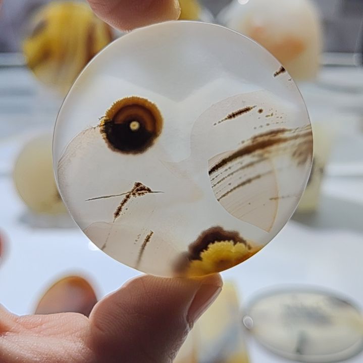 玛瑙/玉髓未镶嵌吊坠(不含链)12号