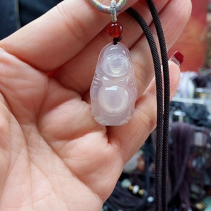 玛瑙/玉髓颈饰合金