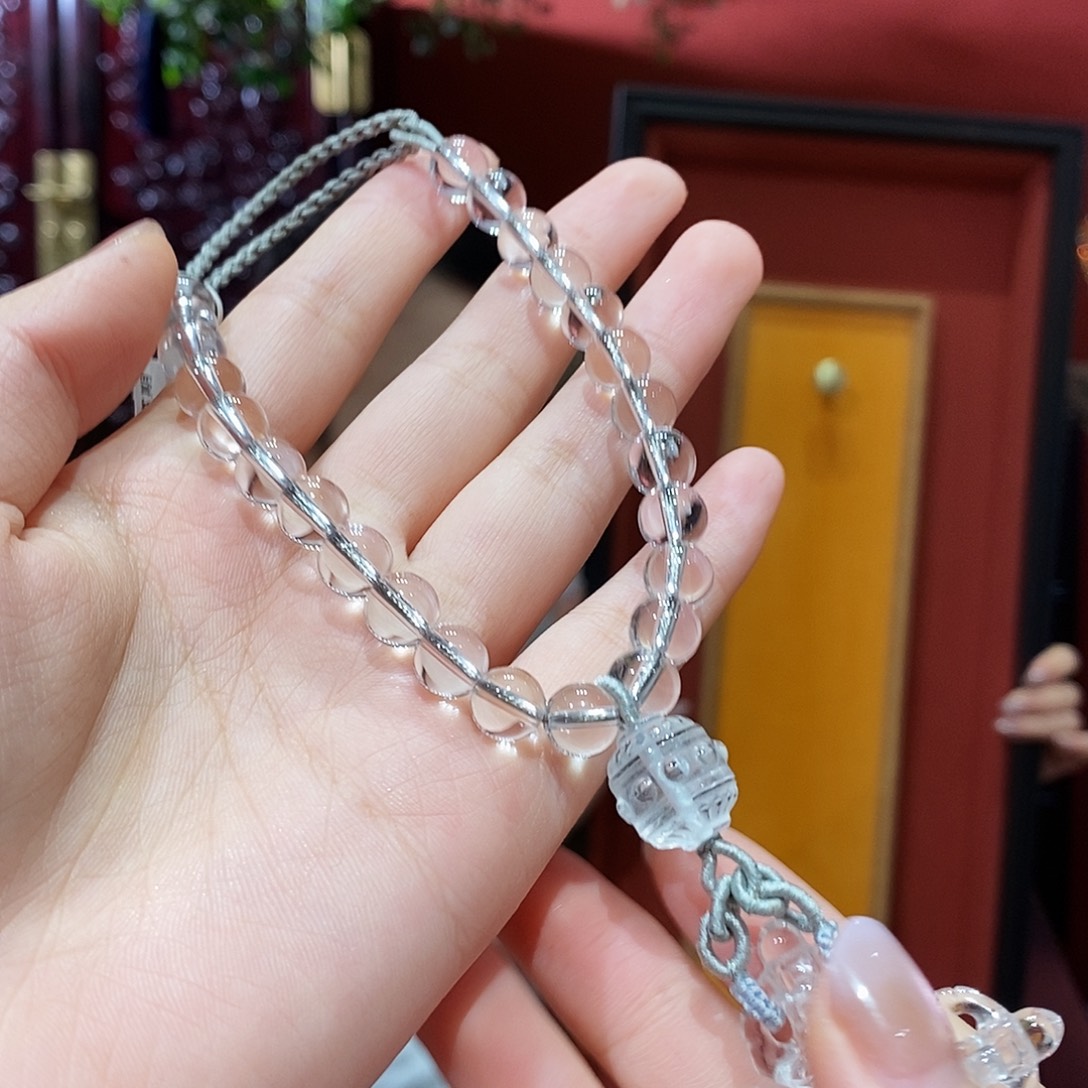 水晶未镶嵌车挂水晶