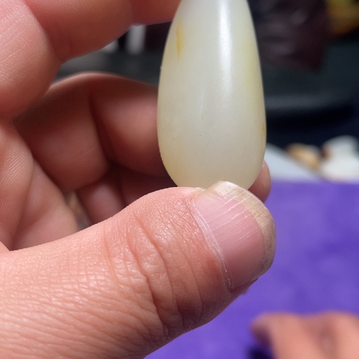 和田玉（糖玉）未镶嵌车挂