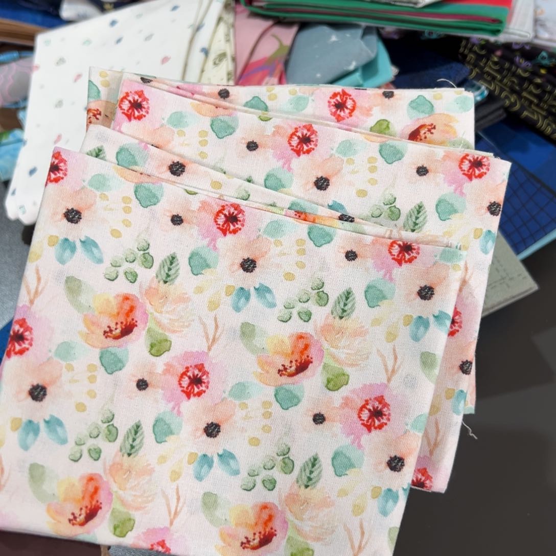 3片纯棉平布45.50一片果子布艺小块