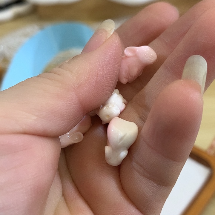 大理石磁石吊坠扣
