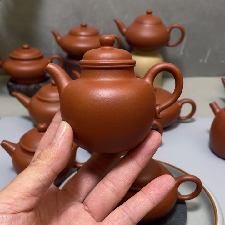 紫砂茶壶微微微瑕