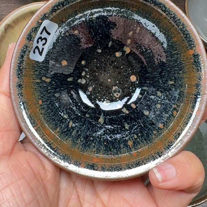 茶盏龙窑柴烧手工制作237