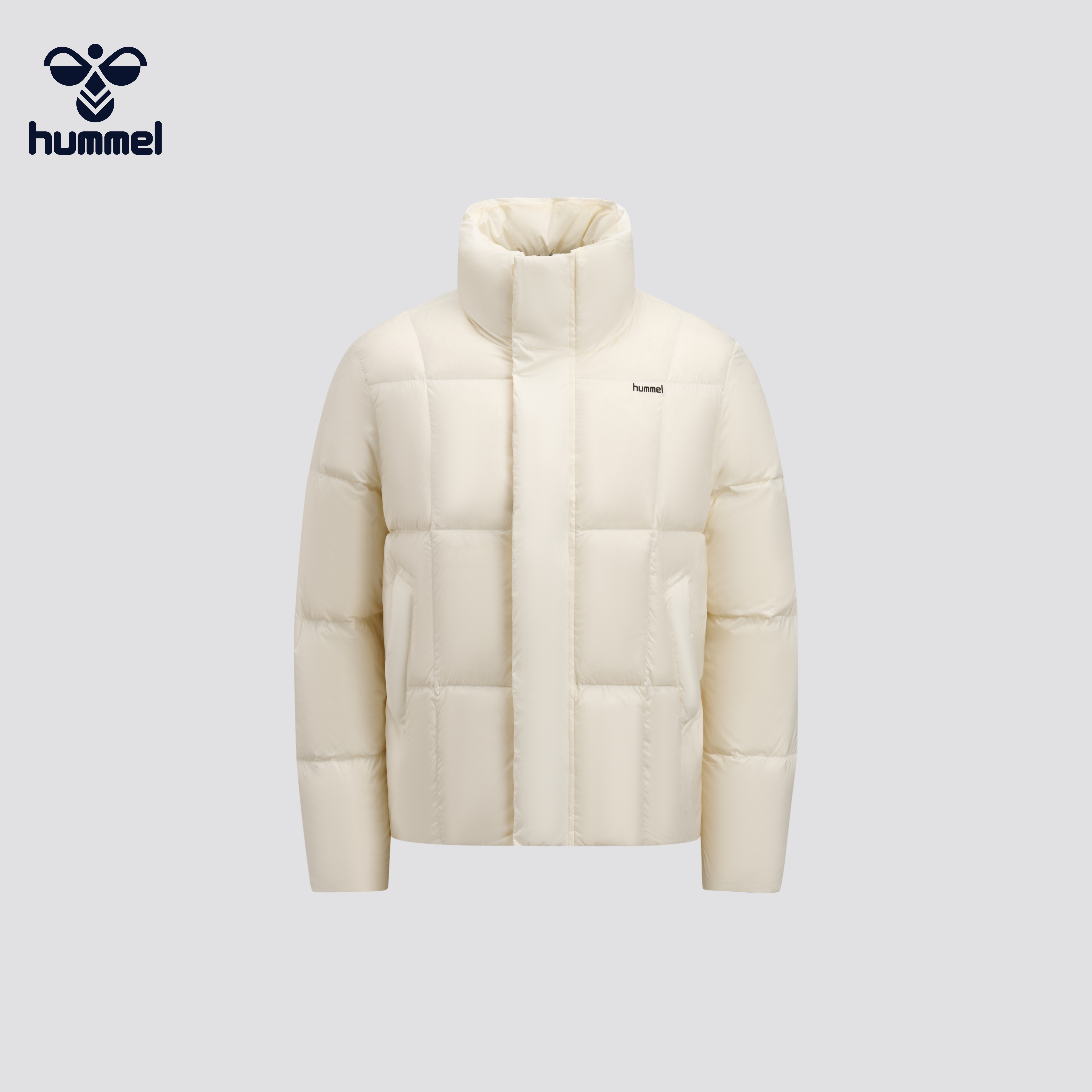 HUMMEL新款羽绒服加厚保暖时尚潮流舒适连帽防风休闲秋冬外套