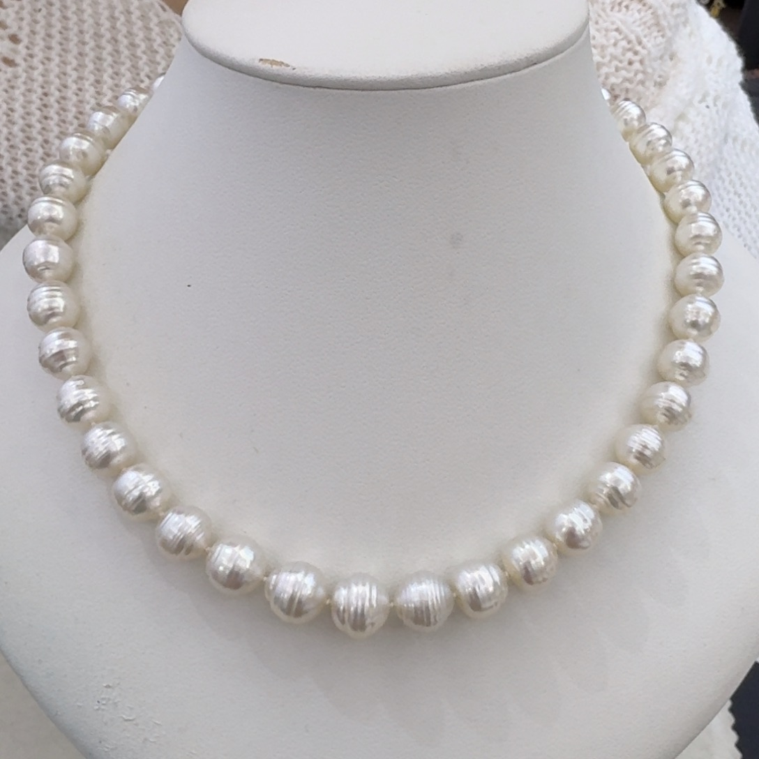 海水珍珠未镶嵌颈饰紫*