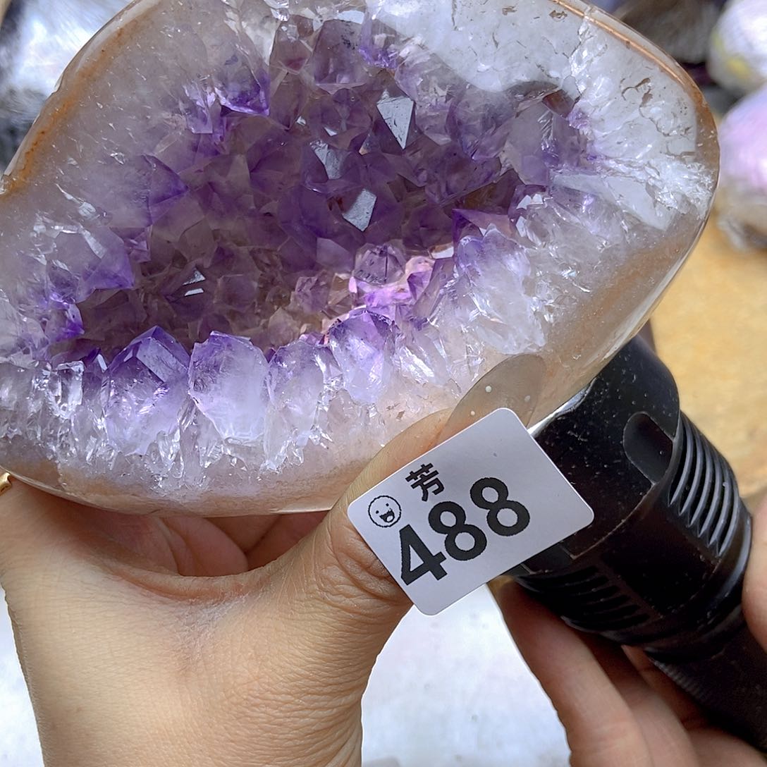 紫晶大型摆件（非配饰）未镶嵌