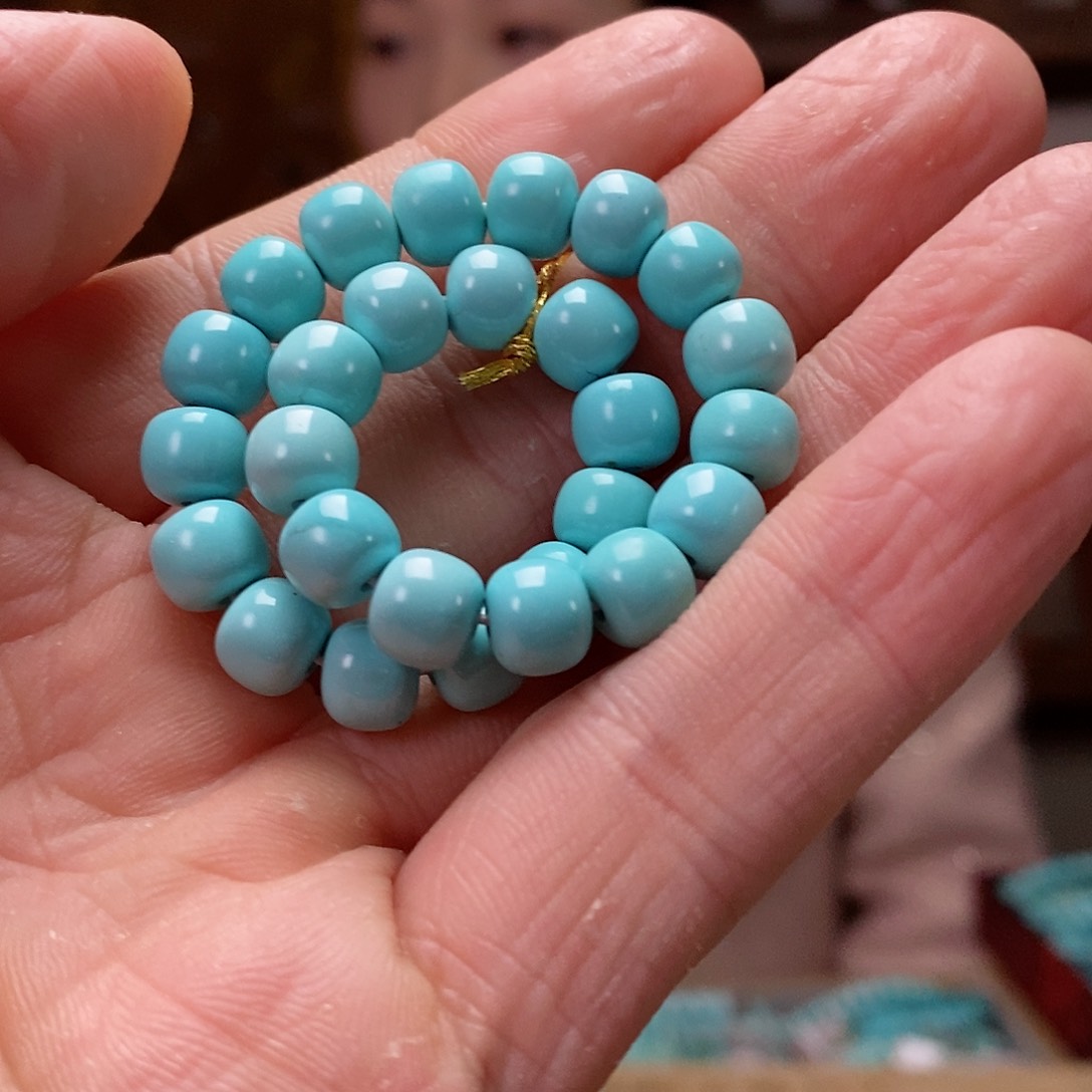 绿松石珠宝奇石未镶嵌