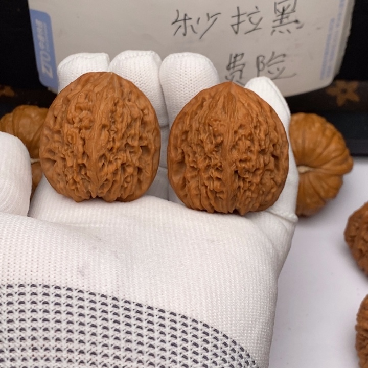 把件文玩核桃高炮南疆石39