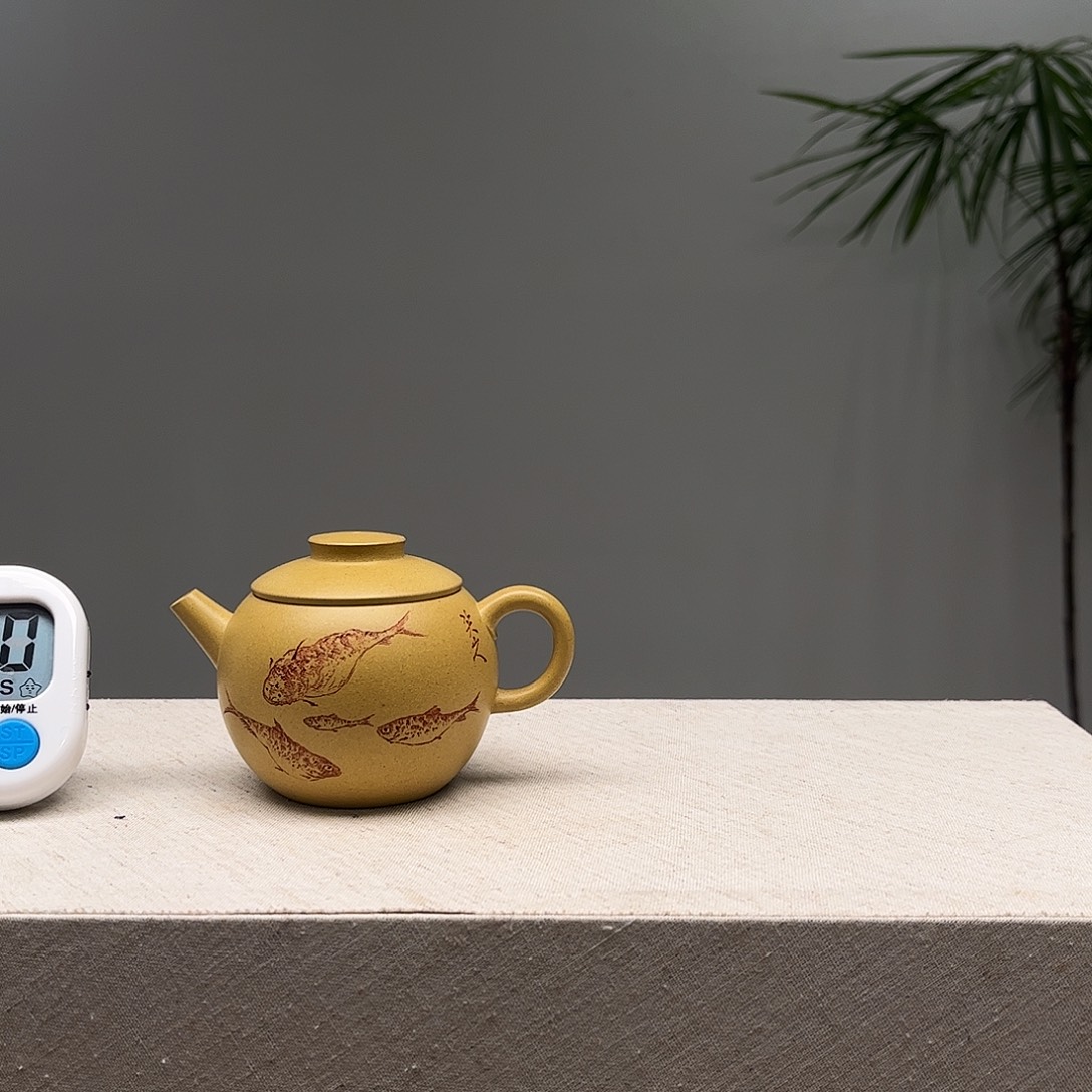 杰***克紫砂茶壶徐看回放房间空间