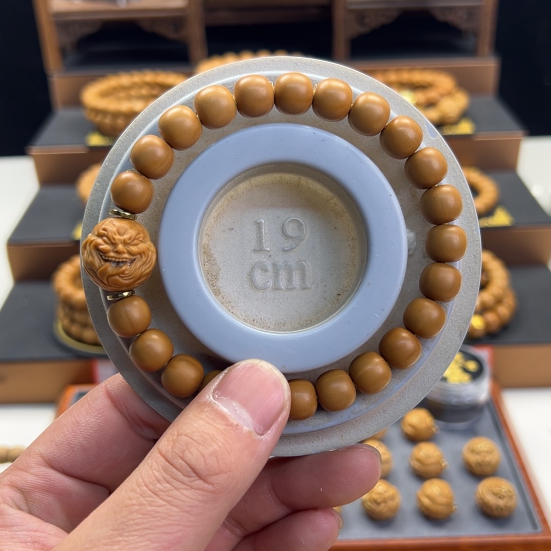 猴头核桃手串微瑕体验款1.0哑光老型➕舔僧10号