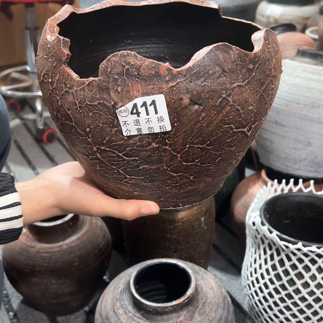 红陶瑕疵红蛋壳411