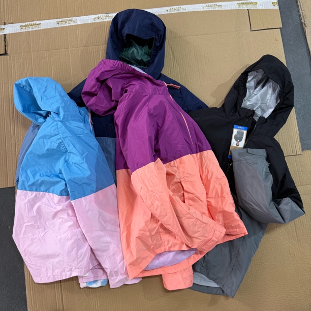 DY001  eb童装冲锋衣 两件套 男女童