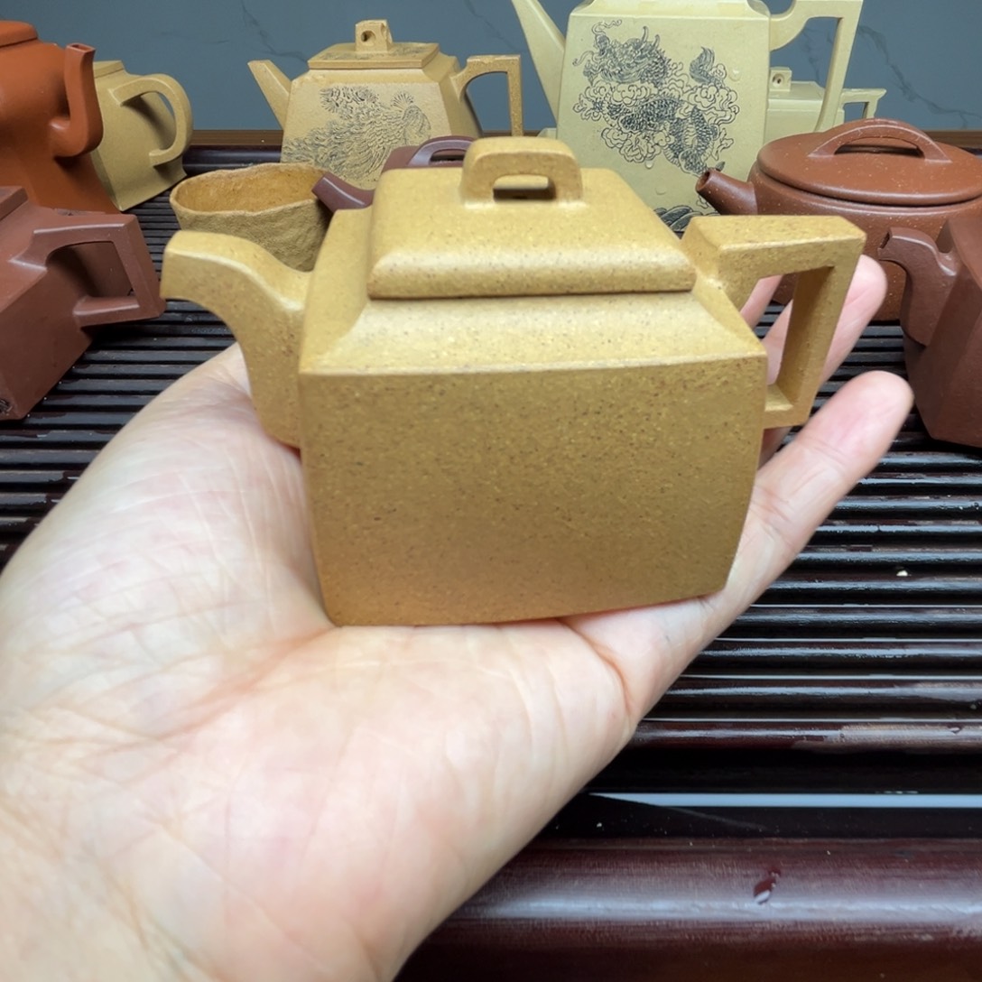 茶壶段泥黄金段泥半手工130c c