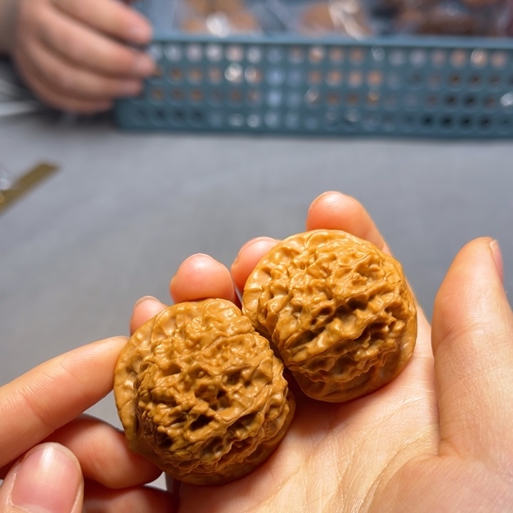 文玩核桃把件石门747