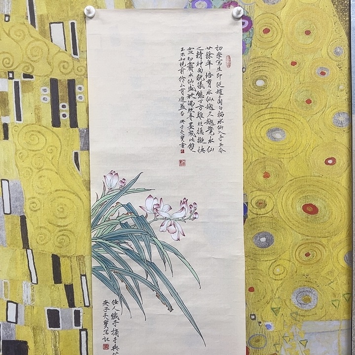 国画花鸟画作品手绘