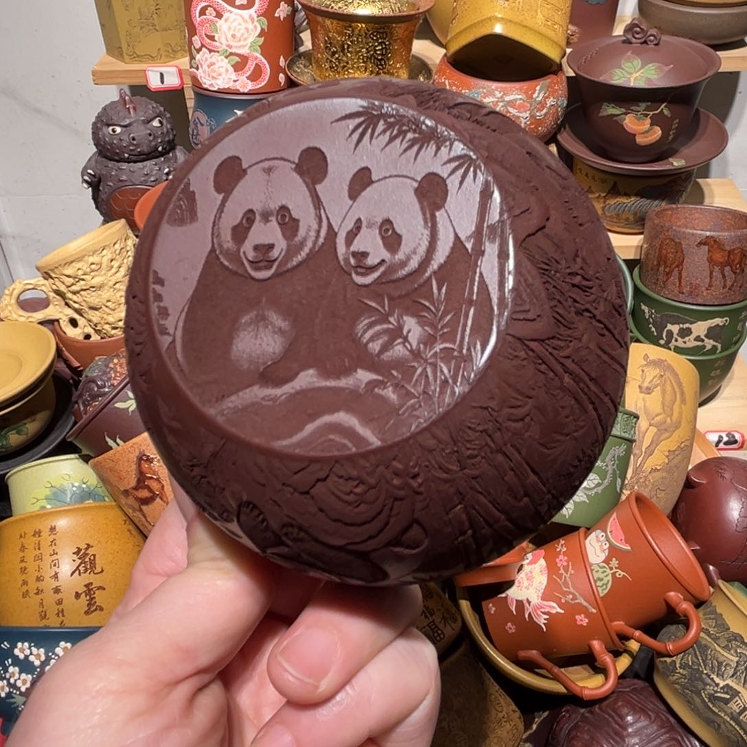 紫砂茶杯宜兴紫砂主人杯
