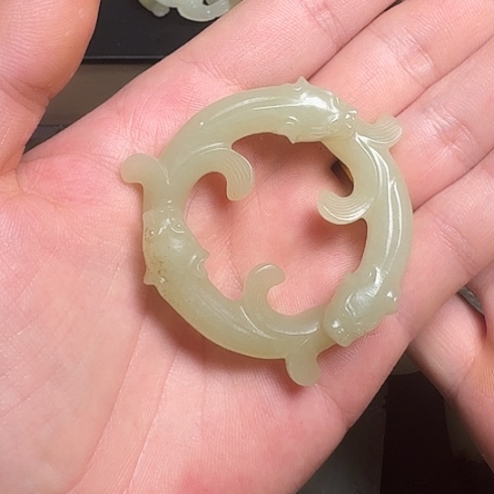 好***双和田玉（糖玉）未镶嵌颈饰