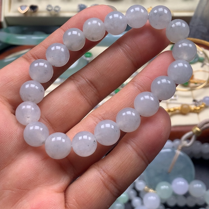 翡翠未镶嵌手链手串