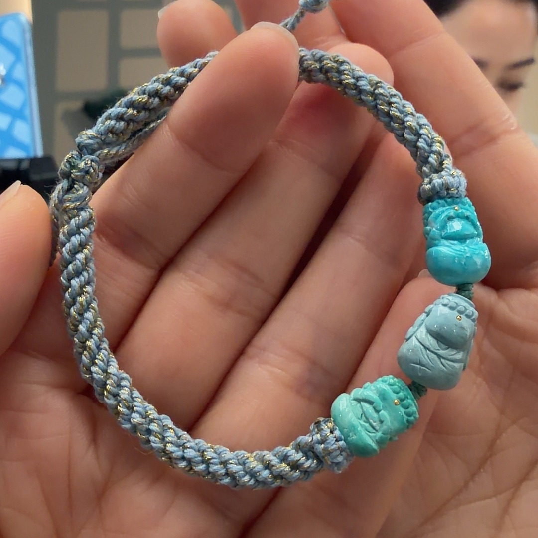 绿松石未镶嵌颈饰